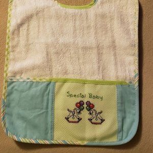 Special Baby Cross Stitch Bib